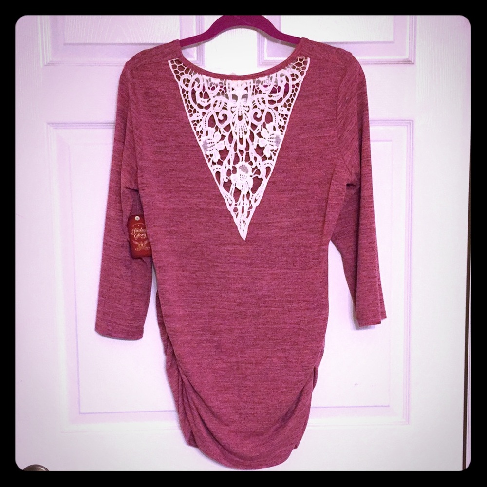 3/4 sleeve lightweight sweater
